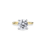 2ct Round Lab Diamond Ring with 4 claws