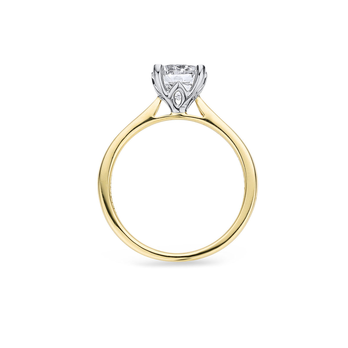 1.5ct Round 4 claw Natural Diamond Ring