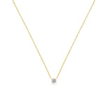 9ct Gold and 0.30ct Lab Diamond Necklace