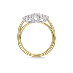 3 Stone 1.50ct Lab Diamond Ring