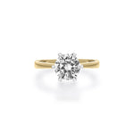 1.5ct Round Lab Diamond 18ct Gold Ring