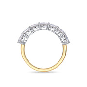 2.1ct Oval Lab Diamond Eternity Ring