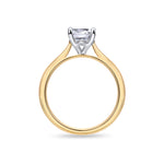 1.5ct Oval Natural Diamond Solitaire Ring