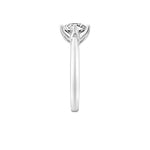 1.5ctRound Lab Diamond Solitaire with 6 claws Platinum