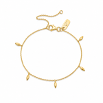 9ct Gold Mini Spike Bracelet