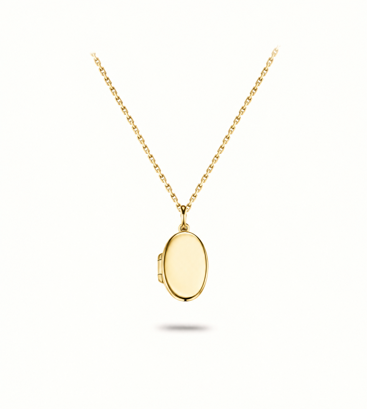 9ct Gold Locket Necklace