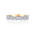 Pear and Round Lab Diamond Eternity Ring