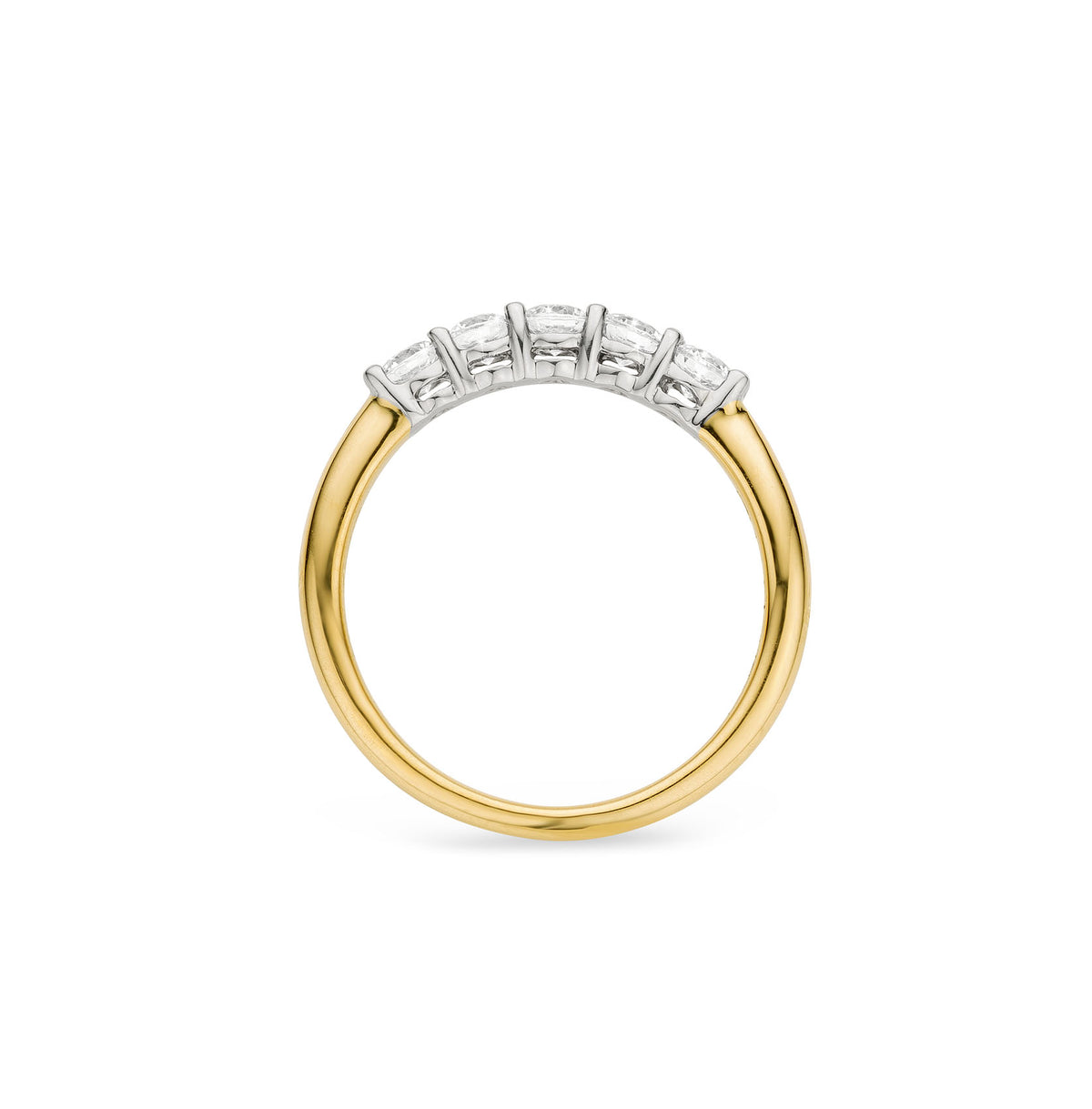 Natural Diamond .50ct Eternity Ring in 18ct Gold