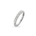 Natural Diamond .50ct Eternity Ring in Platinum