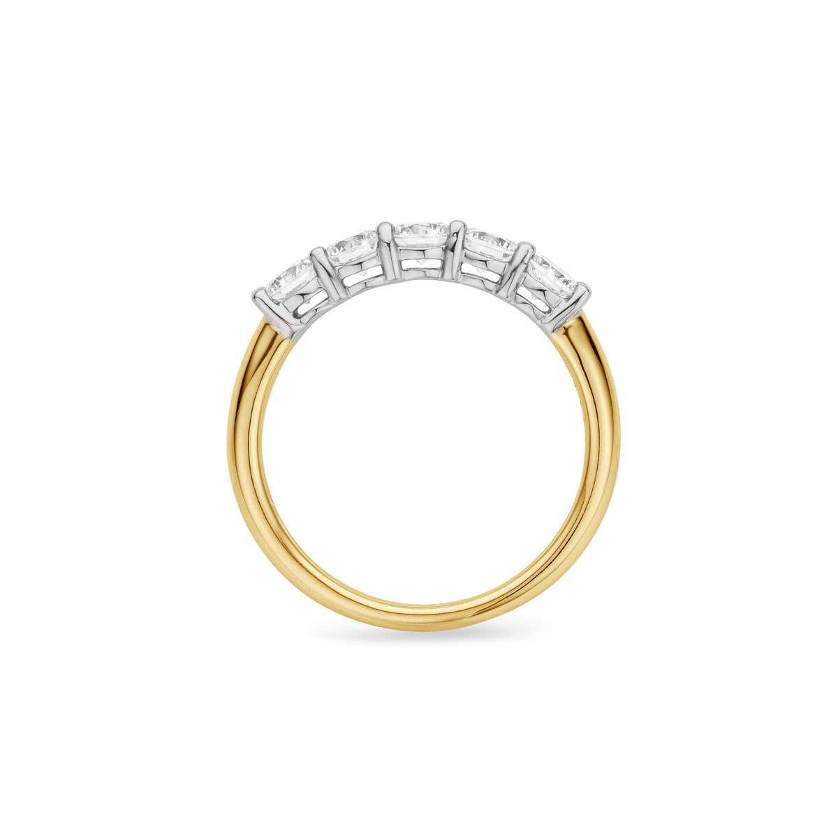 0.75ct Natural Diamond Eternity Ring in 18ct gold