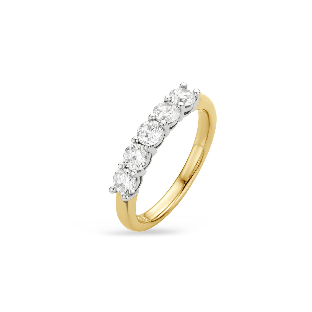 0.75ct Natural Diamond Eternity Ring in 18ct gold