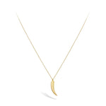 9ct Gold Horn of Live Necklace