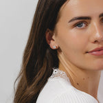 18ct Gold 2ct lab diamond earrings