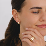 9ct gold Teardrop Pear Stud Earrings