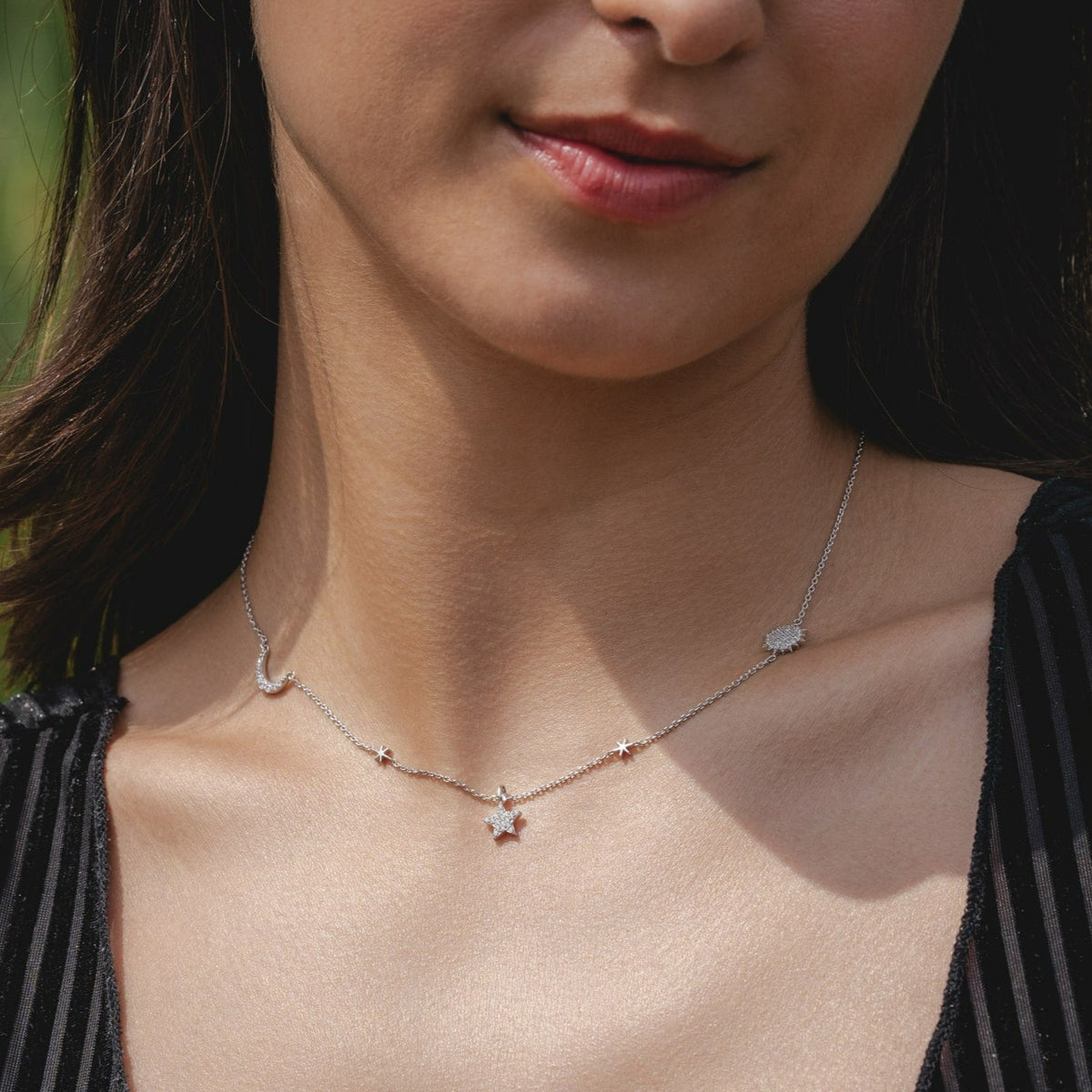 Sun Moon & Star Necklace