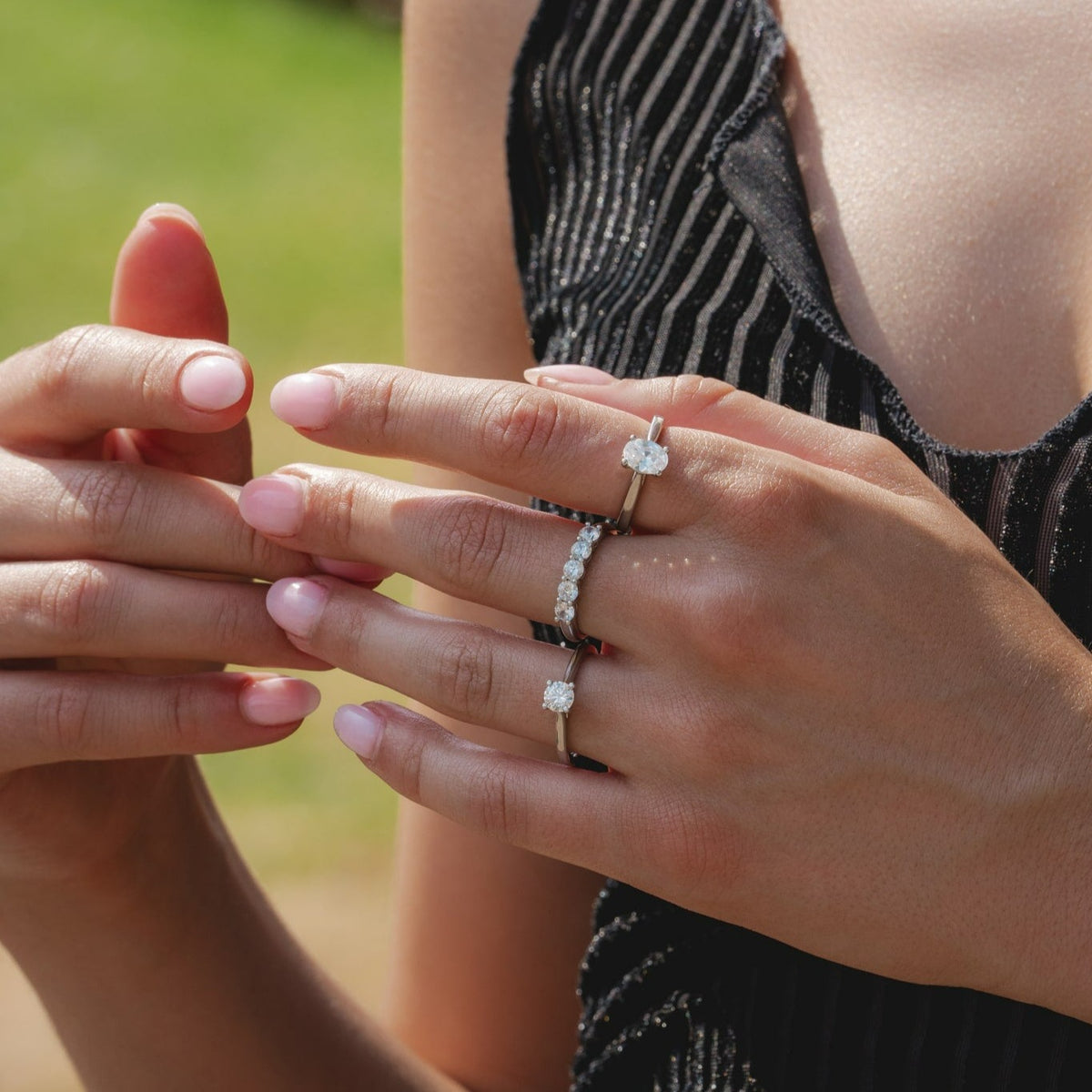 .75ct Lab Diamond Eternity Ring in Platinum