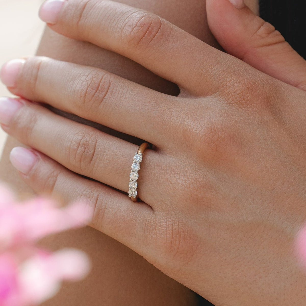 Lab Diamond 0.50ct Eternity Ring in 18ct Gold