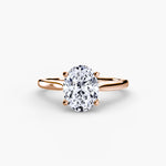Cathedral Setting Solitaire Ring