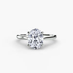Cathedral Setting Solitaire Ring