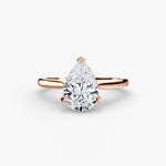 Cathedral Setting Solitaire Ring