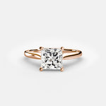 Cathedral Setting Solitaire Ring