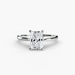 Cathedral Setting Solitaire Ring