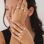 1.5ct Round 4 claw Lab Diamond Ring