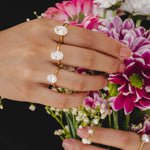 Oval Solitaire 2.5ct Natural Diamond Ring