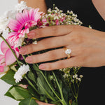 Oval Solitaire 2.5ct Natural Diamond Ring