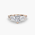 Trilogy with Emerald Diamond sides