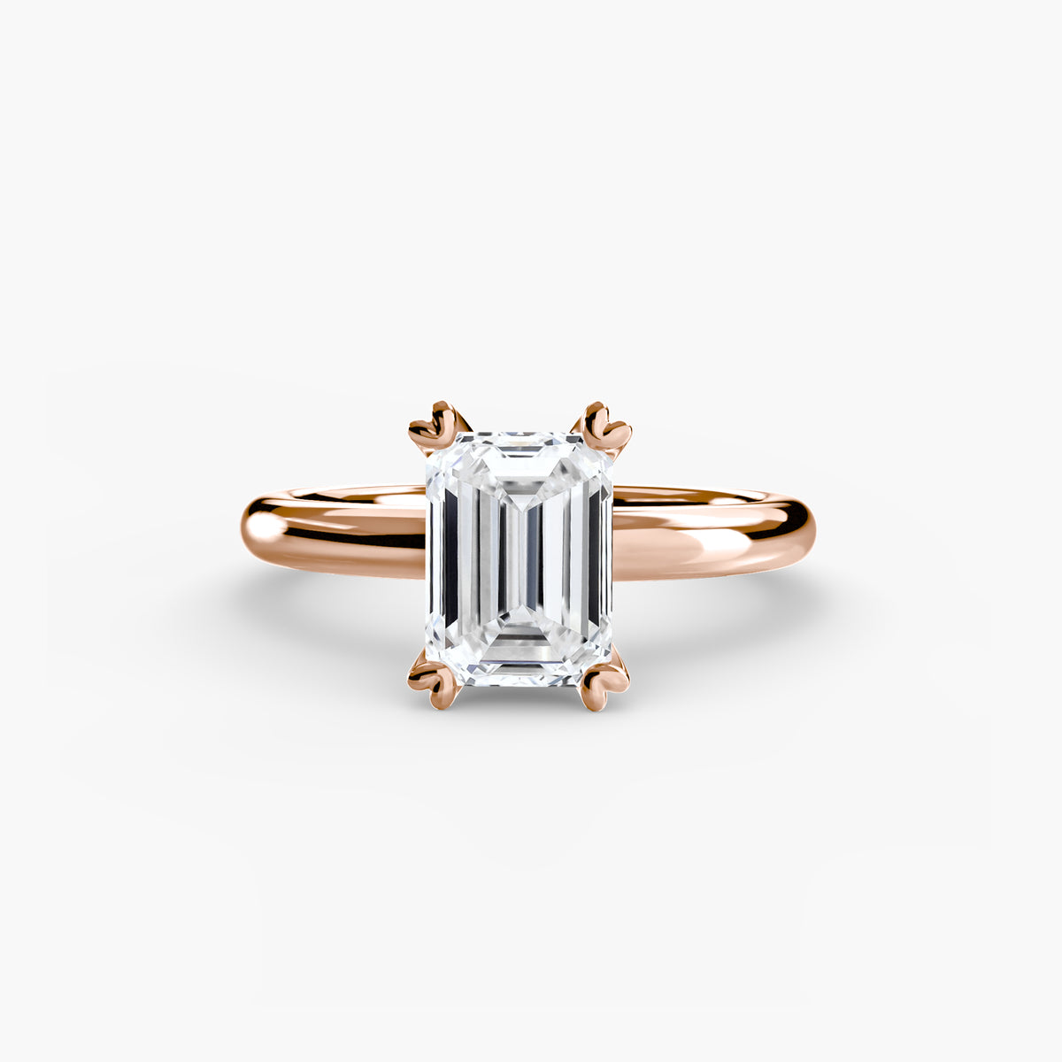 Butterfly Claw Solitaire Ring