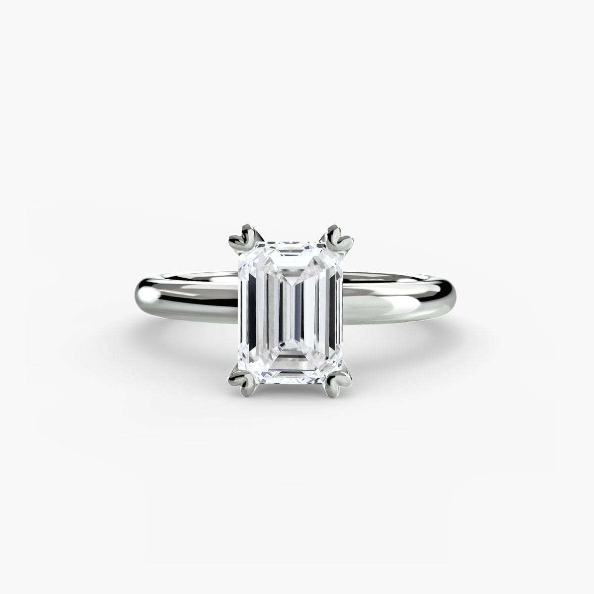 Butterfly Claw Solitaire Ring