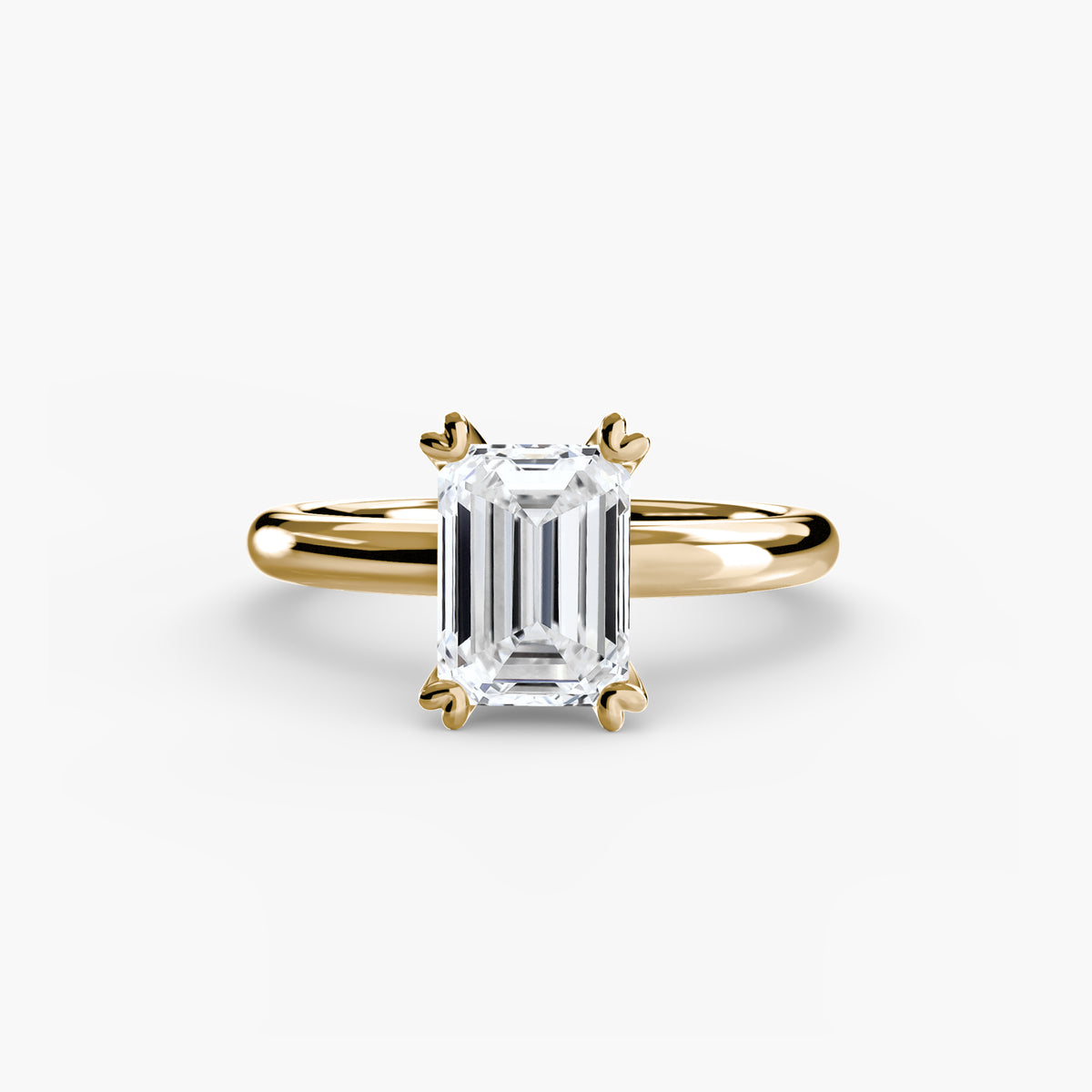 Butterfly Claw Solitaire Ring
