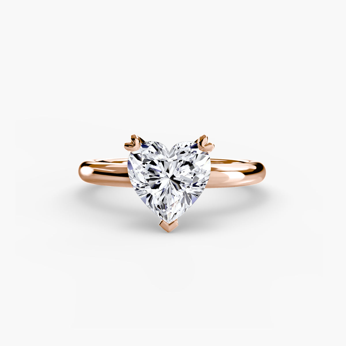 Butterfly Claw Solitaire Ring