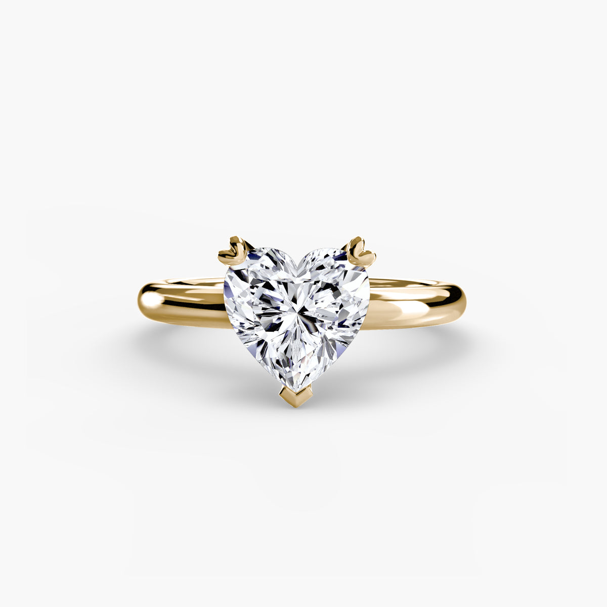 Butterfly Claw Solitaire Ring