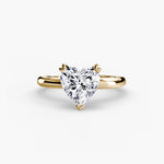 Butterfly Claw Solitaire Ring