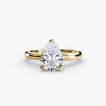 Butterfly Claw Solitaire Ring