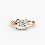 Butterfly Claw Solitaire Ring