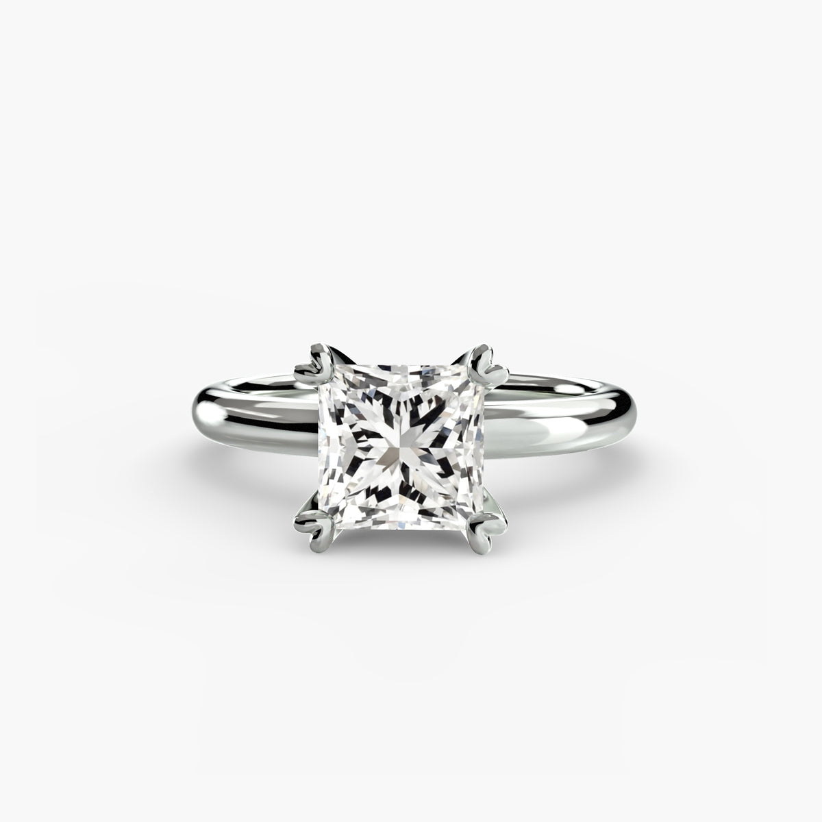 Butterfly Claw Solitaire Ring