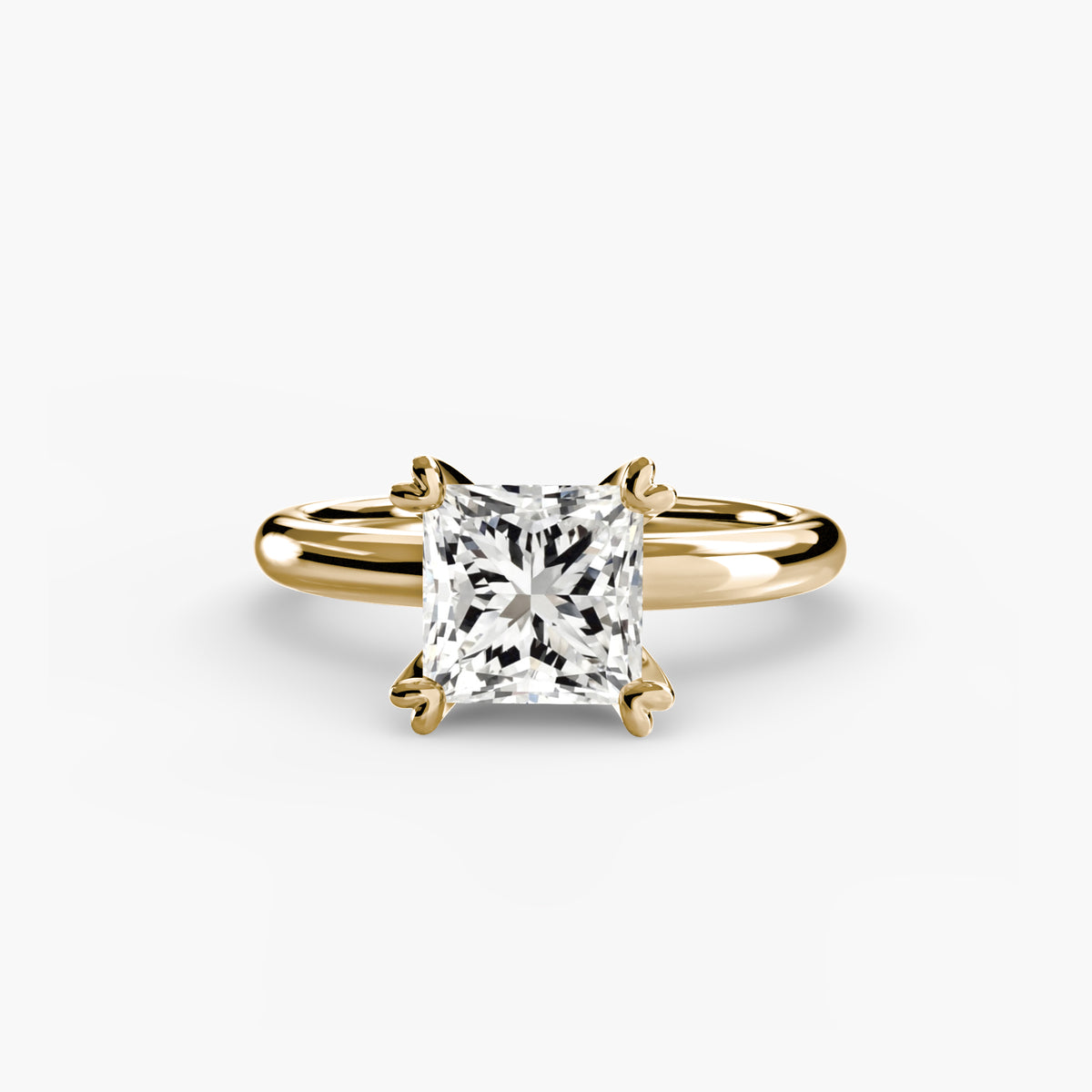 Butterfly Claw Solitaire Ring