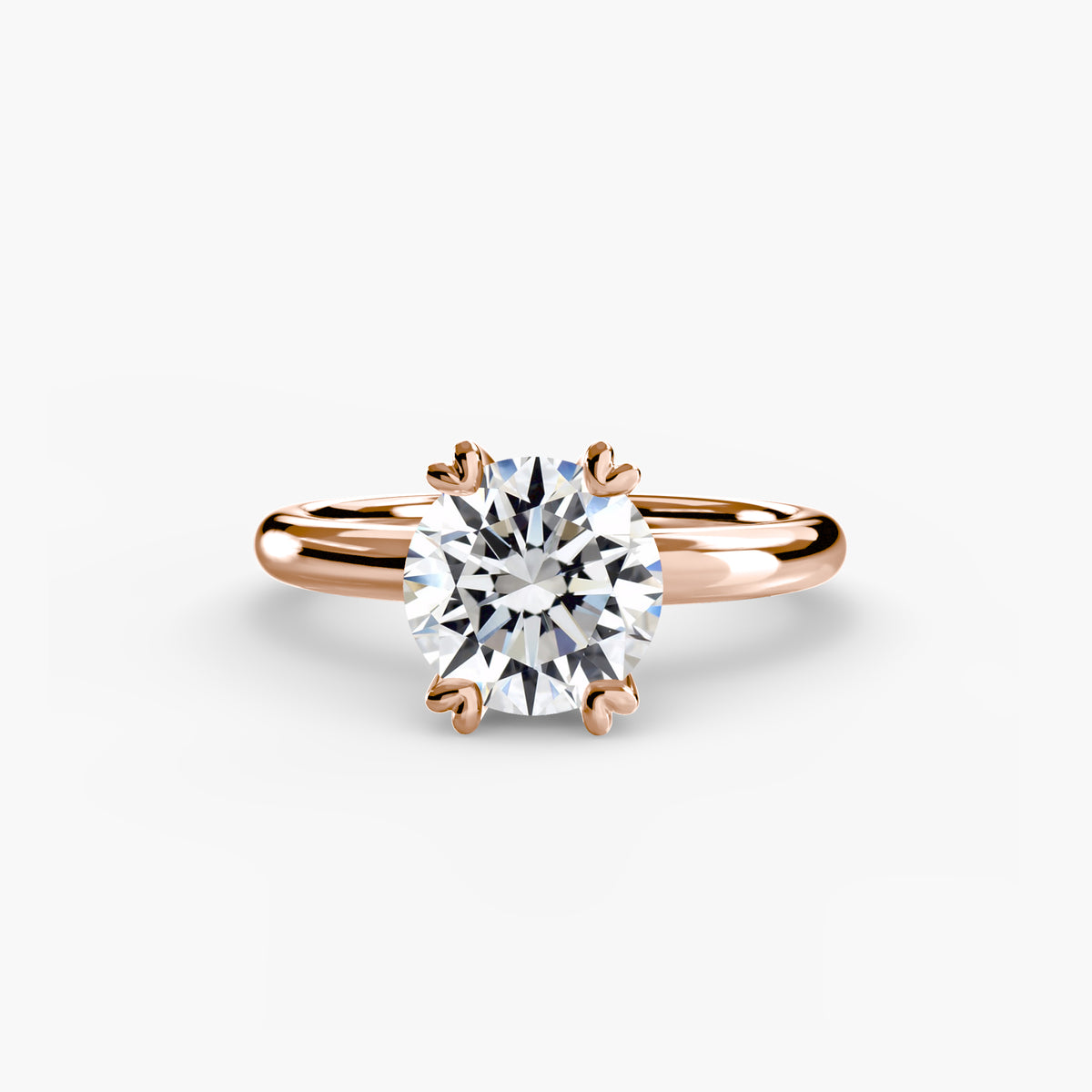 Butterfly Claw Solitaire Ring