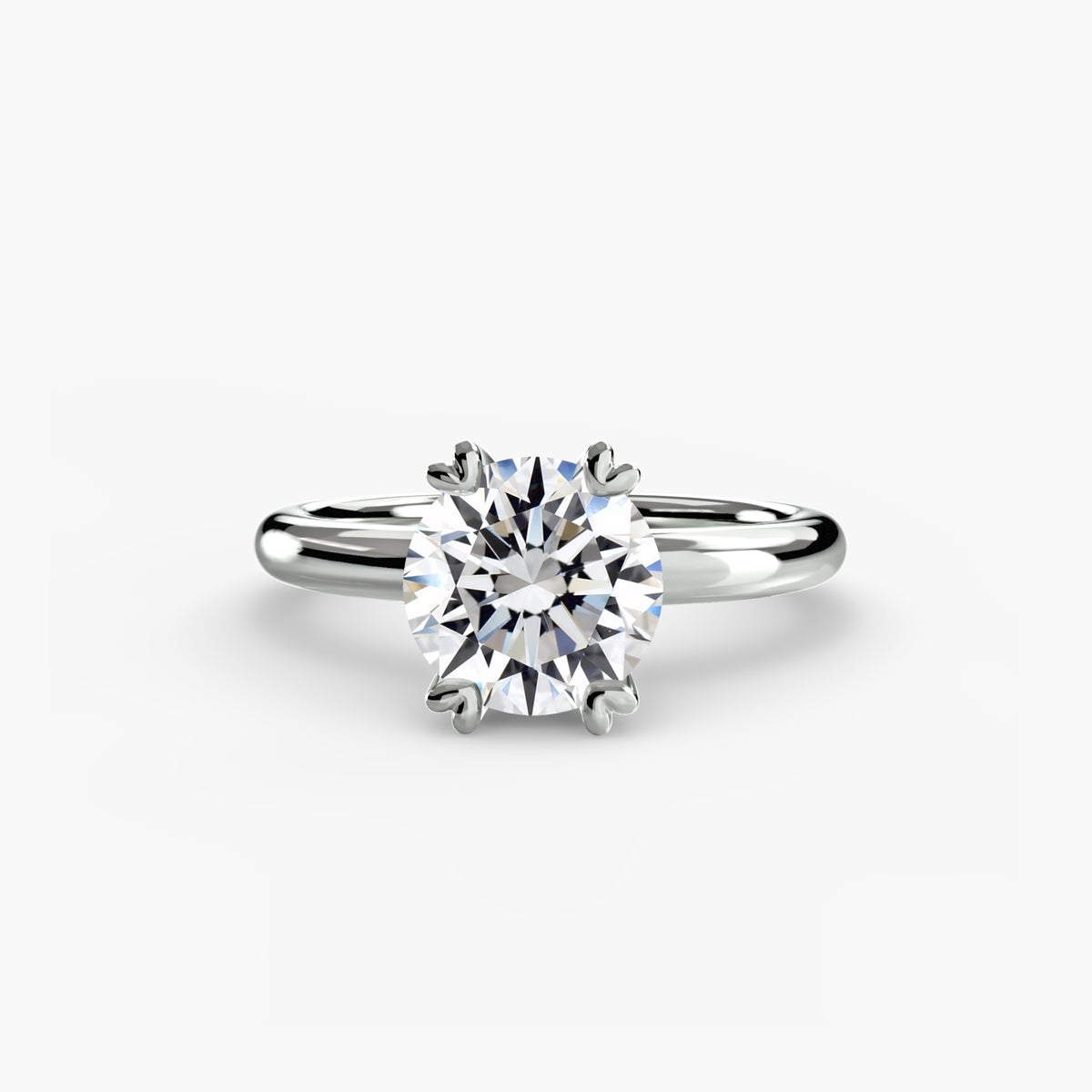 Butterfly Claw Solitaire Ring