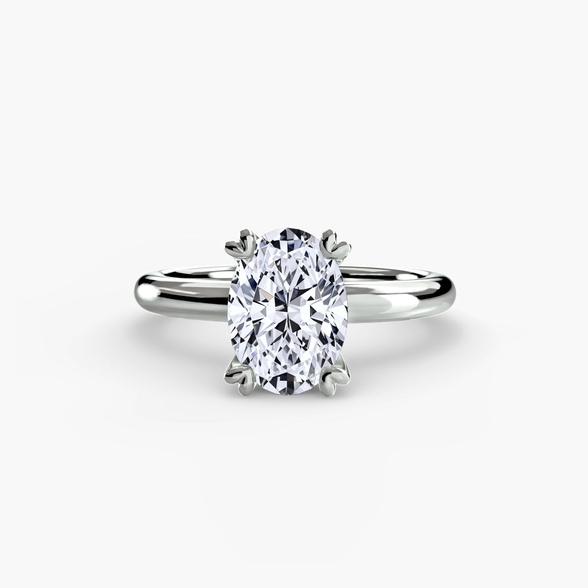 Butterfly Claw Solitaire Ring