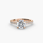 Solitaire with Pavé