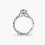 Solitaire with Pavé