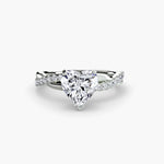 Twist Pavé Diamond Ring