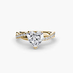 Twist Pavé Diamond Ring