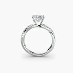 Twist Pavé Diamond Ring