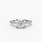 Solitaire with Marquise & Round Sides