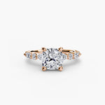 Solitaire with Marquise & Round Sides